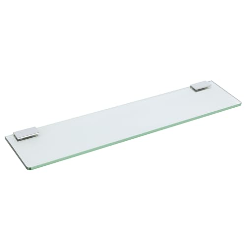 Sayayo 24 Inch Glass Shelf with Brackets