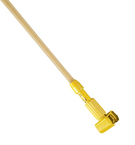 Rubbermaid 60" Wood Mop Handle, Natural - Image 3