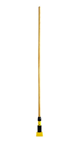 Rubbermaid 60" Wood Mop Handle, Natural - Image 2