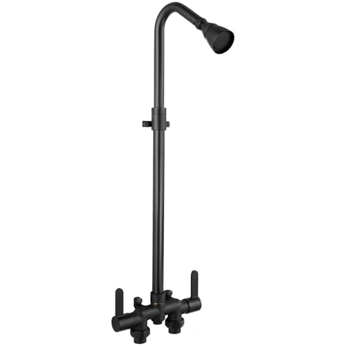 Outdoor Shower Kit with Brass Showerhead