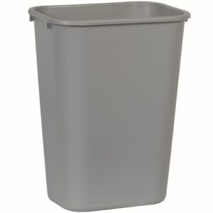 Rubbermaid 10.25-Gal Trash Can, Gray