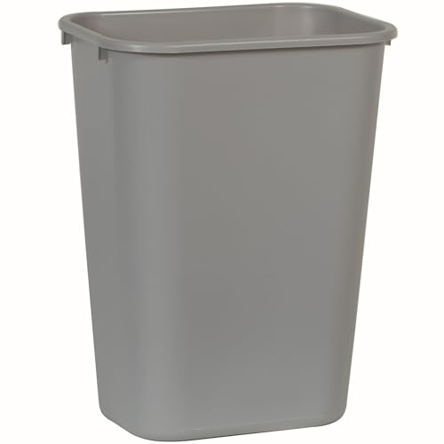 Rubbermaid 10.25-Gal Trash Can, Gray