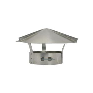 16-Inch Galvanized Steel Cone Top Chimney Cap