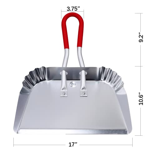 TOP DOG 17" Heavy Duty Metal Dustpan - Image 3
