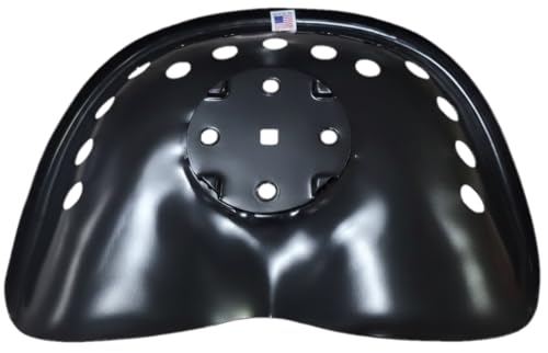 Black 4th Gen Metal Tractor Seat USA - Image 5