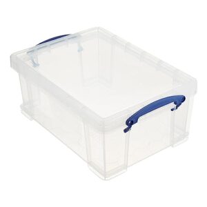 9L Clear Stackable Plastic Storage Container