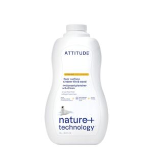 ATTITUDE Citrus Zest Floor Cleaner, EWG Verified