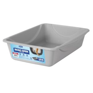 Petmate Small Blue/Gray Litter Pan USA