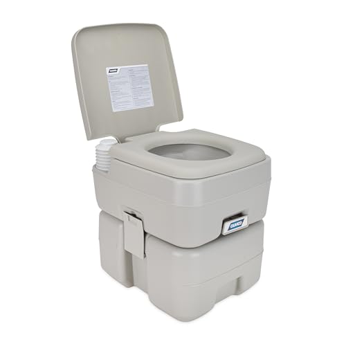 Camco 5.3-Gallon Portable Toilet with Easy Transport - Image 4