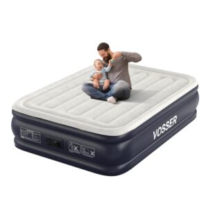 VOSSER Full Air Mattress with Built-in Pump