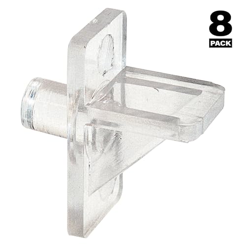 Clear Plastic Shelf Support Pegs, 8 Pack - Image 3
