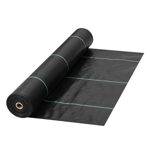 VEVOR Heavy Duty Weed Barrier Fabric 4x300FT