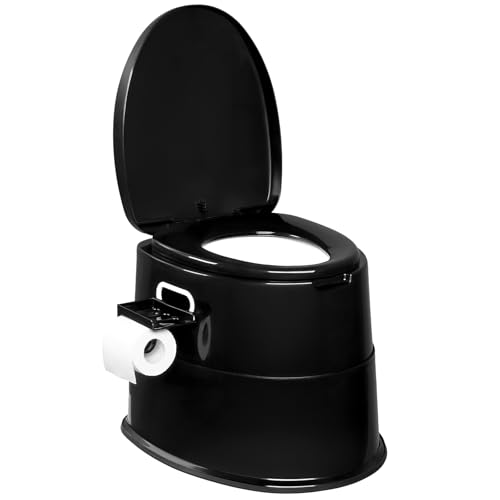 VINGLI Portable Toilet with Detachable Bucket