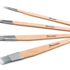 ROLLINGDOG Trim Paint Brush Set of 4