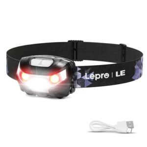 Lepro Rechargeable LED Headlamp - 5 Modes