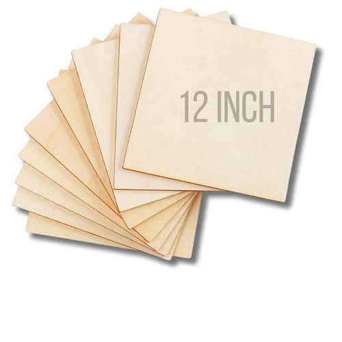 Urbalabs 12" Birch Plywood Wood Circles