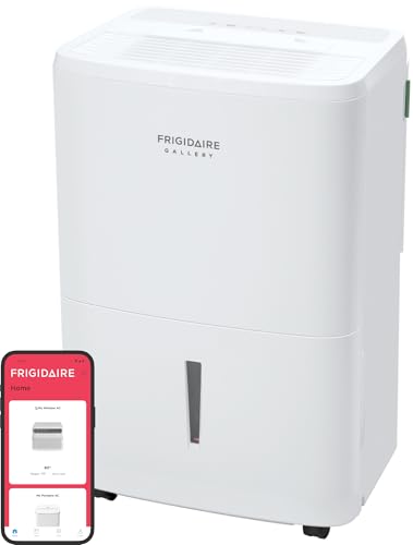 Frigidaire 50-Pint Portable Dehumidifier with Wi-Fi