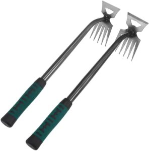 FONDOTIN 2 Pcs Heavy Duty Weeding Tool