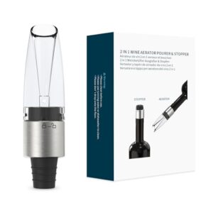 Wine Aerator Pourer and Stopper