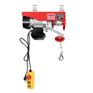 Electric Hoist 440LBS Lift Winch 110V
