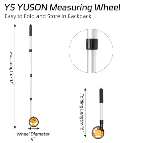 YS YUSON Digital Measuring Wheel, 9999Ft - Image 2