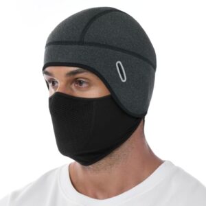Thermal Skull Cap Helmet Liner with Face Cover