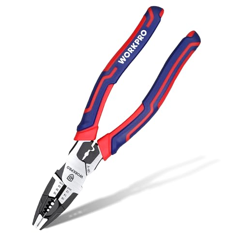 WORKPRO 6-in-1 Pliers with Wire Cutter
