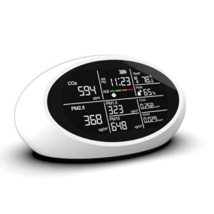 Portable 12-in-1 Indoor Air Quality Monitor