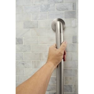 Moen 24" Stainless Steel Grab Bar for Safety - Image 4