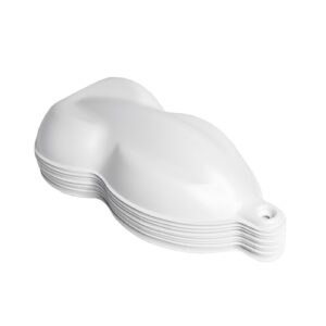 Speed Shapes White Plastic Car Models