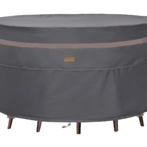 Heavy Duty Waterproof Round Patio Furniture Cover