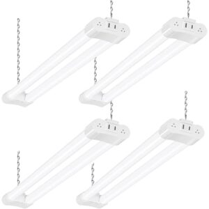 Hykolity 4 Pack LED Shop Light 22W 2500lm