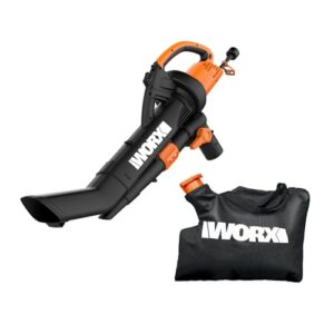 WORX 12 Amp 3-in-1 Leaf Blower Vacuum