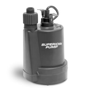Superior Pump 91250 1/4 HP Utility Pump