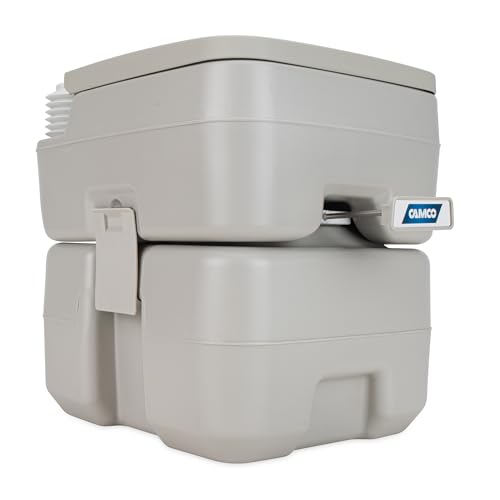 Camco 5.3-Gallon Portable Toilet with Easy Transport - Image 5
