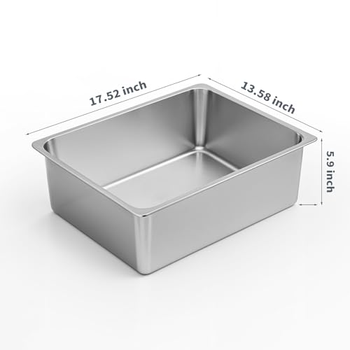 Kirecoo Stainless Steel Cat Litter Box - Image 2
