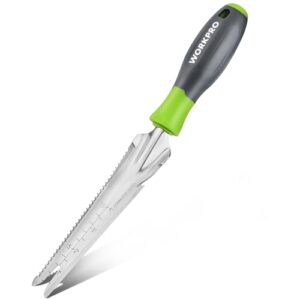 WORKPRO 5-in-1 Stainless Steel Hand Weeder Tool