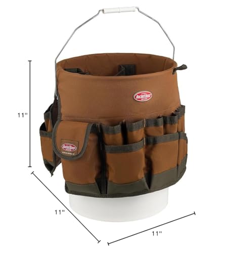 Bucket Boss Bucketeer Tool Organizer, Brown - Image 3