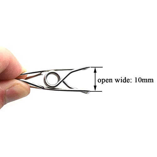 HAHIYO Metal Clothespins Chip Clips 30 Pack - Image 3