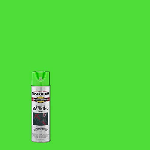 Rust-Oleum Professional Fluorescent Green Spray Paint - Image 2