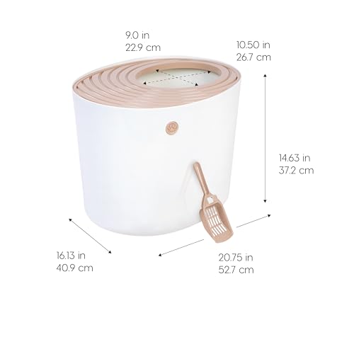 IRIS USA Top Entry Cat Litter Box - Image 2