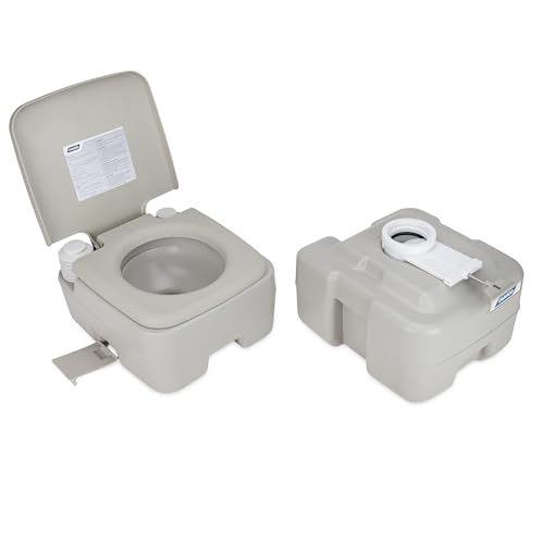 Camco 5.3-Gallon Portable Toilet with Easy Transport - Image 3