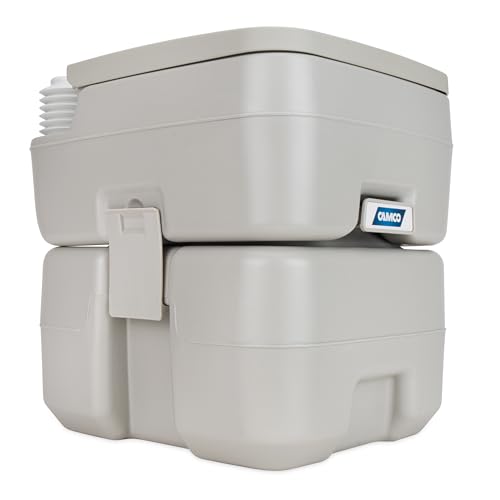 Camco 5.3-Gallon Portable Toilet with Easy Transport - Image 6
