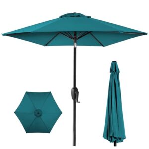 7.5ft Heavy-Duty Patio Umbrella with Tilt