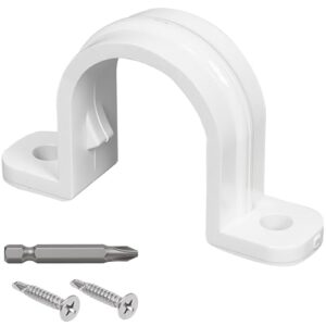 40 PVC Pipe Strap Clamps 20mm SCH 1/2"