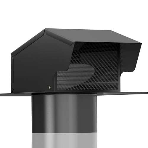 Hon&Guan 6 Inch Galvanized Roof Vent Cap