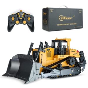 Top Race RC Bulldozer - 5 Channel Remote