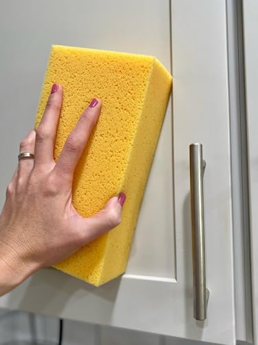 Large Yellow Cleaning Sponges - 2 Pack - Image 6