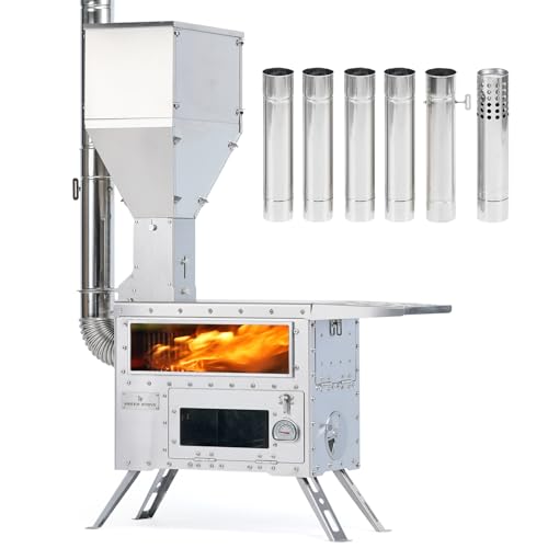 GREEN STOVE Portable Wood Burning Camping Stove