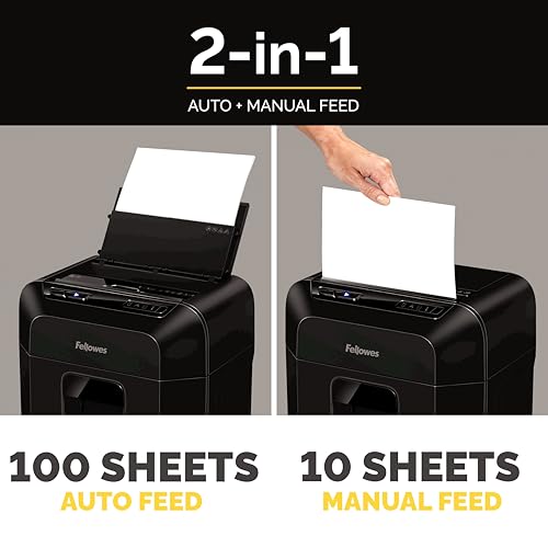 Fellowes AutoMax 100MA Micro-Cut Shredder - Image 2